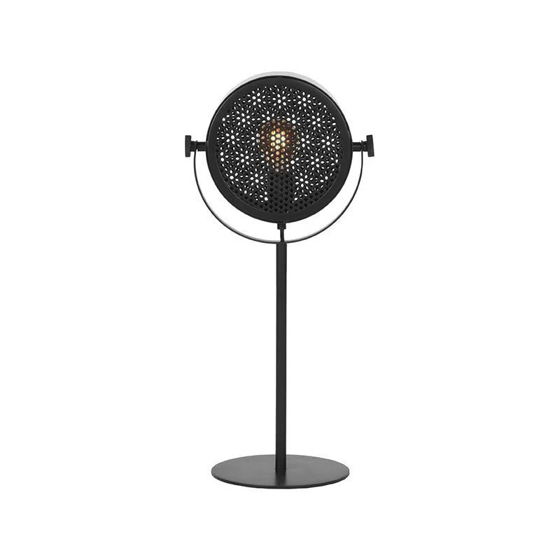 LABEL51 Tafellamp Muse - Zwart Metaal - 20x20x60cm
