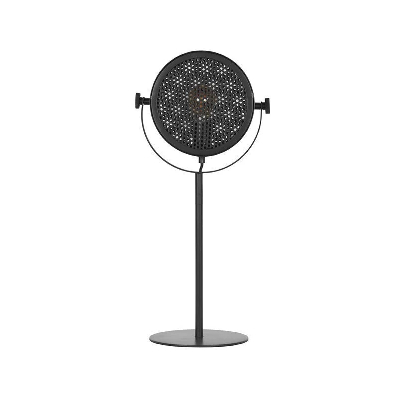 LABEL51 Tafellamp Muse - Zwart Metaal - 20x20x60cm