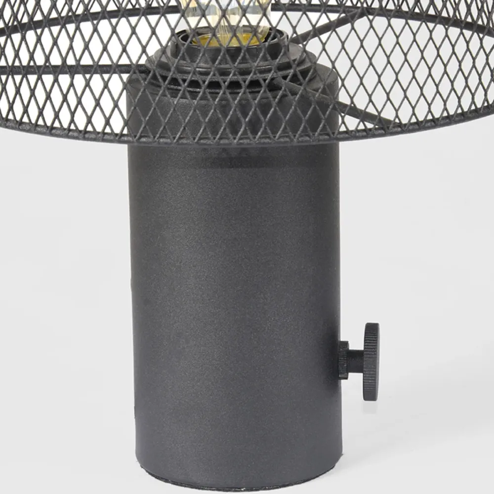Tafellamp Fungo | Zwart Metaal Label51