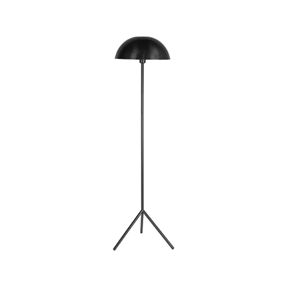 Vloerlamp Globe | Zwart Metaal Label51