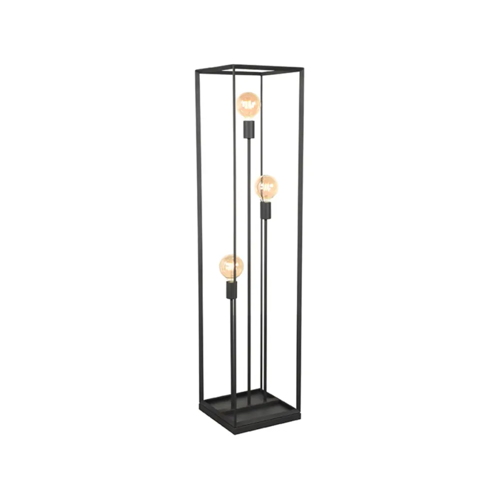 Vloerlamp Tetto | Zwart Metaal Label51