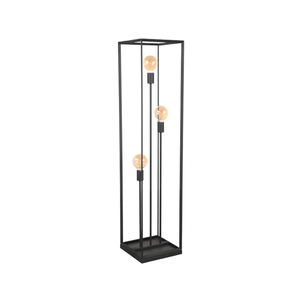 Vloerlamp Tetto | Zwart Metaal Label51
