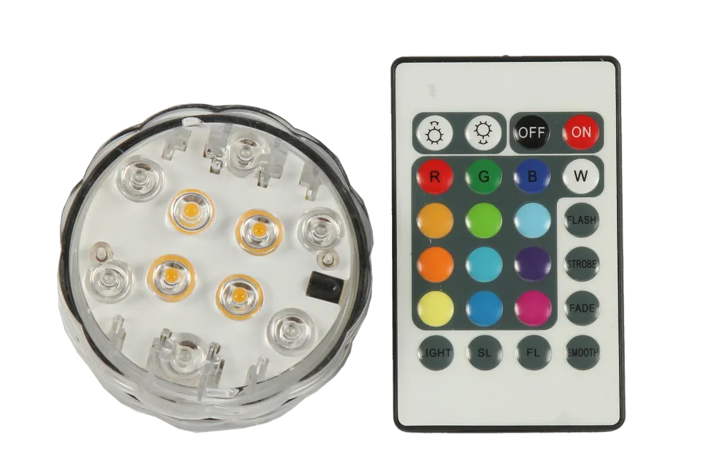 Lamp LED kleur,flash&flame Rinse veelkleurig L