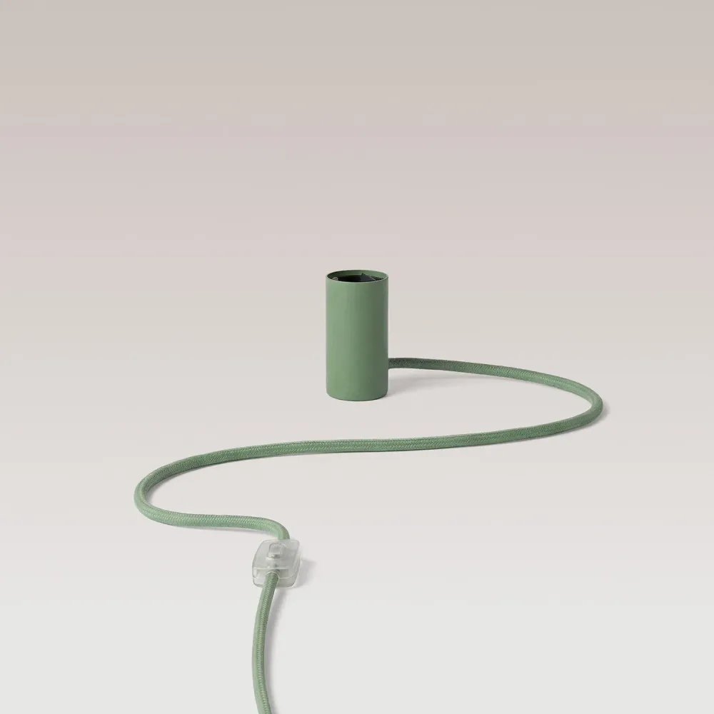 Lampada magnetica plug- con attacco E27 - Verde