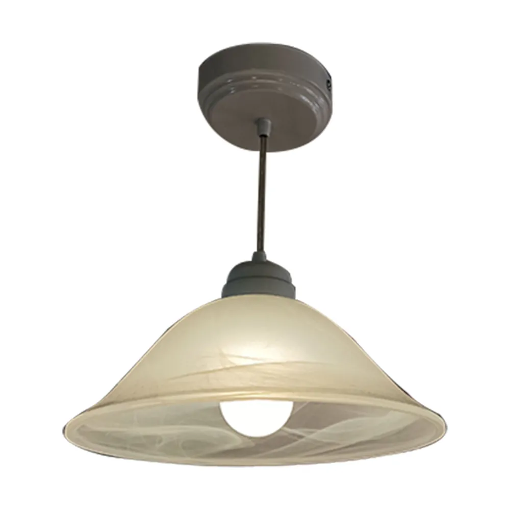 CAMPANA MODELO 500 ALTURA AJUSTABLE 1 METRO BLANCO MARMOL MCA GUZMAN LAMPARAS Y FAROLES GUZMAN
