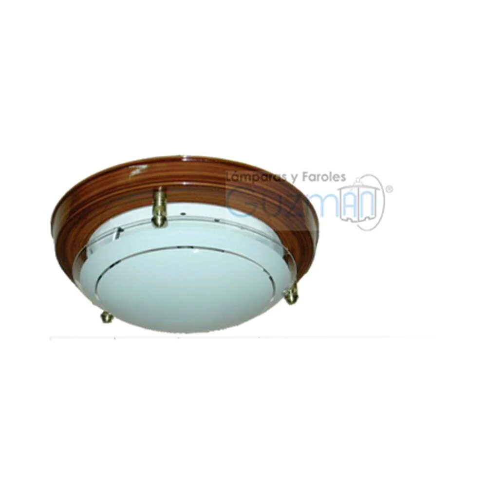 PLAFON MODELO 419 CHICO 2 LUCES SIN FOCO BLANCO LISO MCA GUZMAN LAMPARAS Y FAROLES GUZMAN