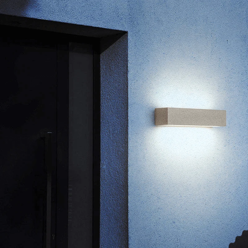 LED Buitenwandlamp - Rechte Hoek Design