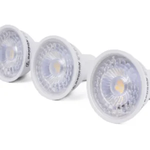 LED GU10 5W Dimbaar Warm Wit, Set van 3 - 400 Lumen, 20.000 Uur