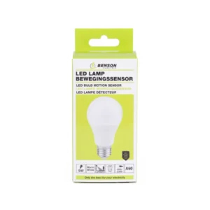 LED Lamp E27 9W Dimbaar, Warm Wit 3000K, Ideaal voor Woonruimtes