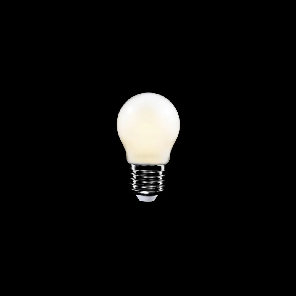 LED lichtbron Milky Mini Globe G45 4W 470Lm E27 2700K - M01