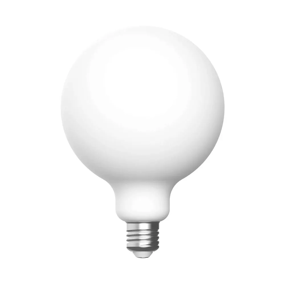 LED lichtbron Porselein Effect CRI 95 G125 7W 640Lm E27 2700K Dimbaar - P04