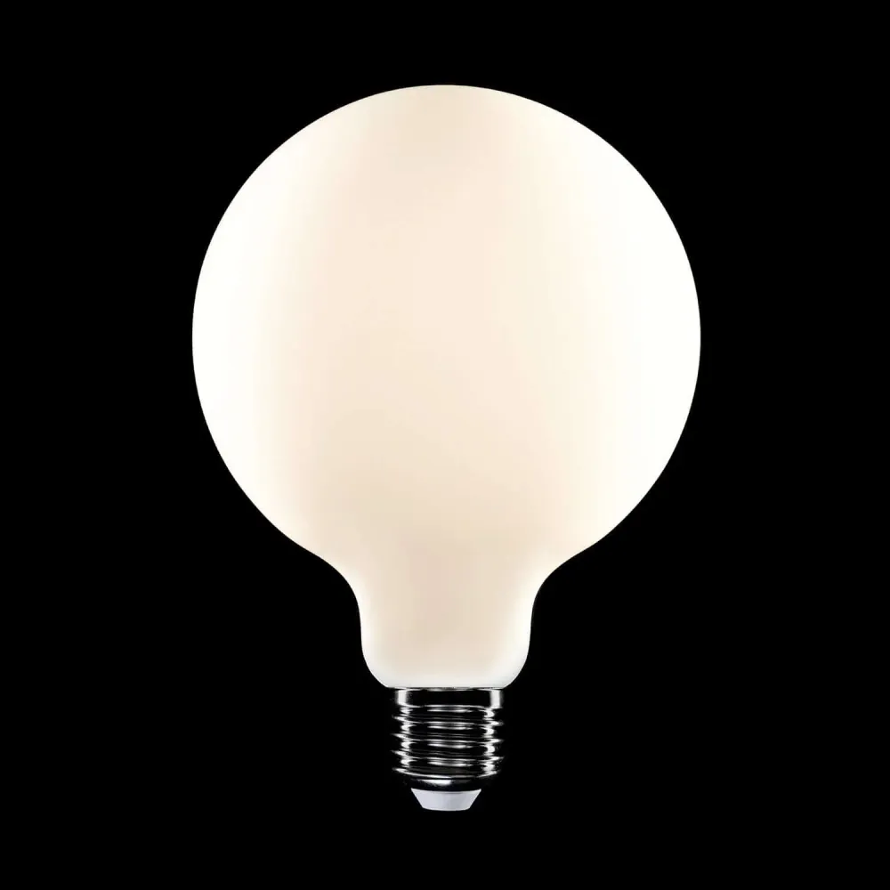 LED lichtbron Porselein Effect CRI 95 G125 7W 640Lm E27 2700K Dimbaar - P04