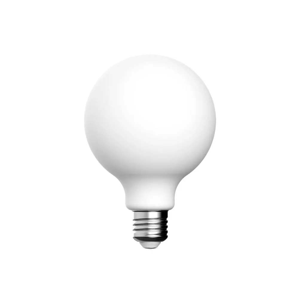 LED lichtbron Porselein Effect CRI 95 G95 7W 640Lm E27 2700K Dimbaar - P03