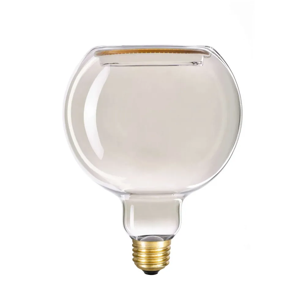 LED lichtbron Smoky Ghost Line CRI 90 G125 6W 220Lm E27 1900K Dimbaar - G15