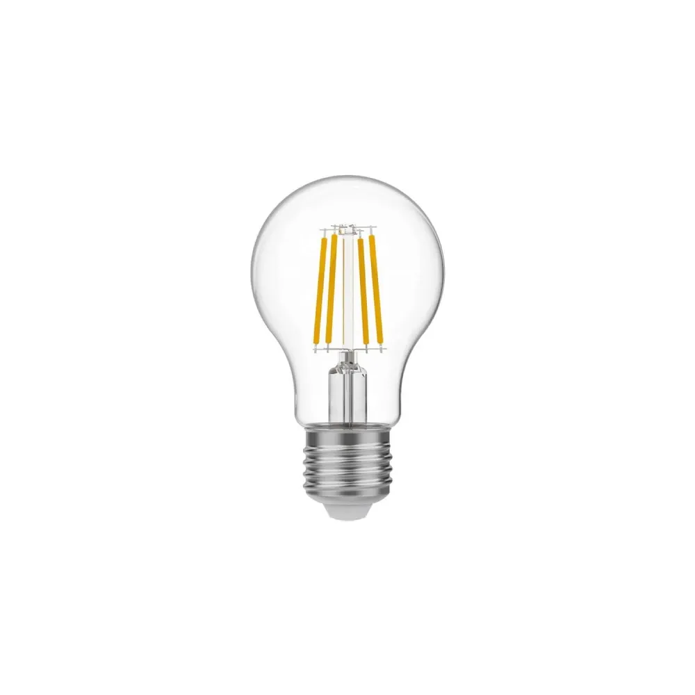 LED Lichtbron Transparant Druppel A60 4W 470Lm E27 2700K - E02