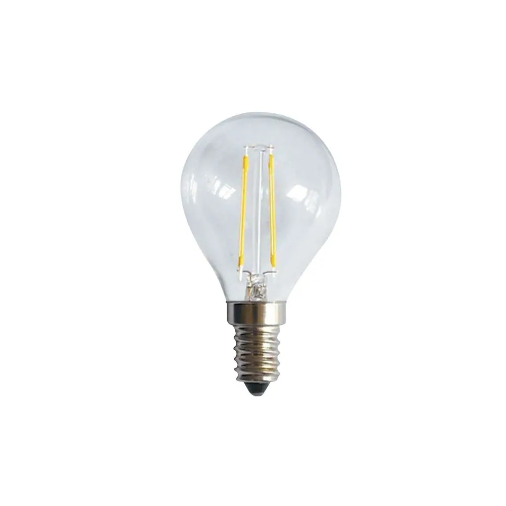 LED lichtbron Transparant Globo 6,5W 806Lm E14 2700K