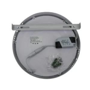 LED Plafonnière 18W Ø205mm, 1350lm Warm Wit, Voor Binnengebruik