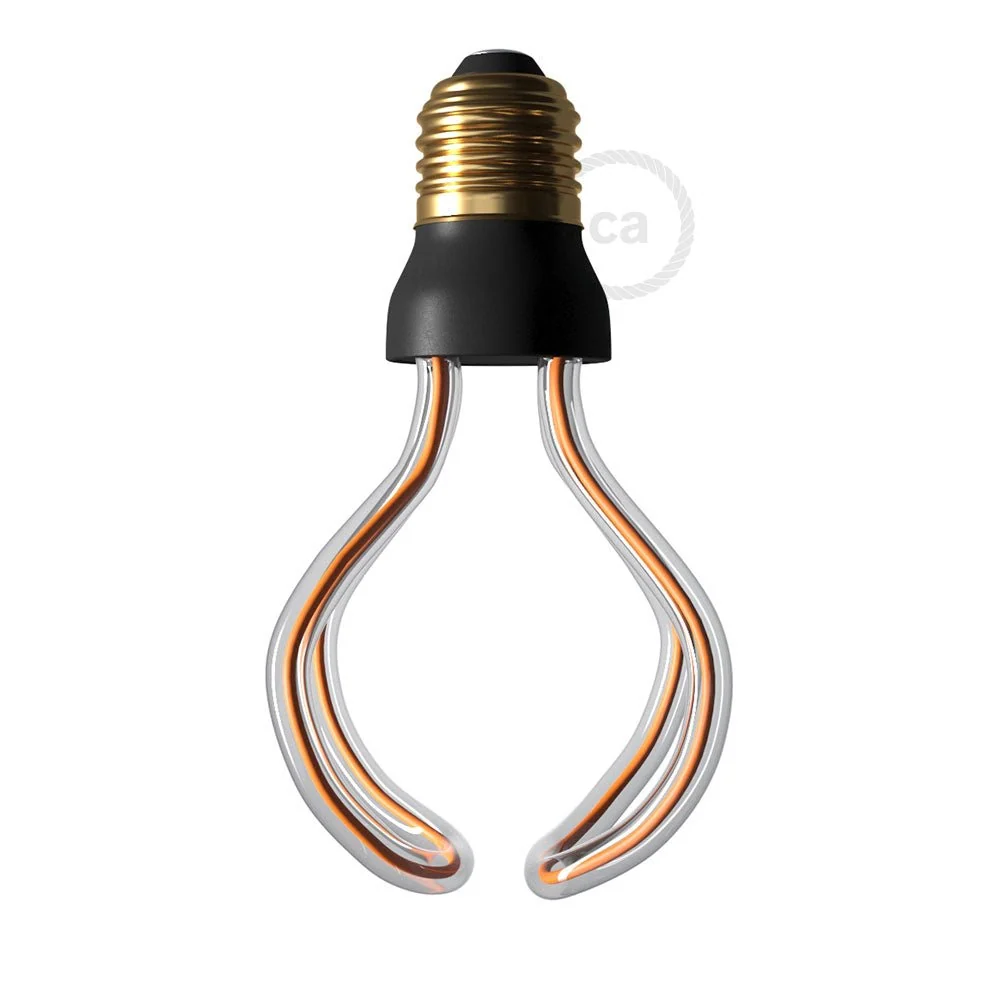 LED‑lamp Clear Globo G40 12 W 500 lm E26 2200 K dimbaar – Globo