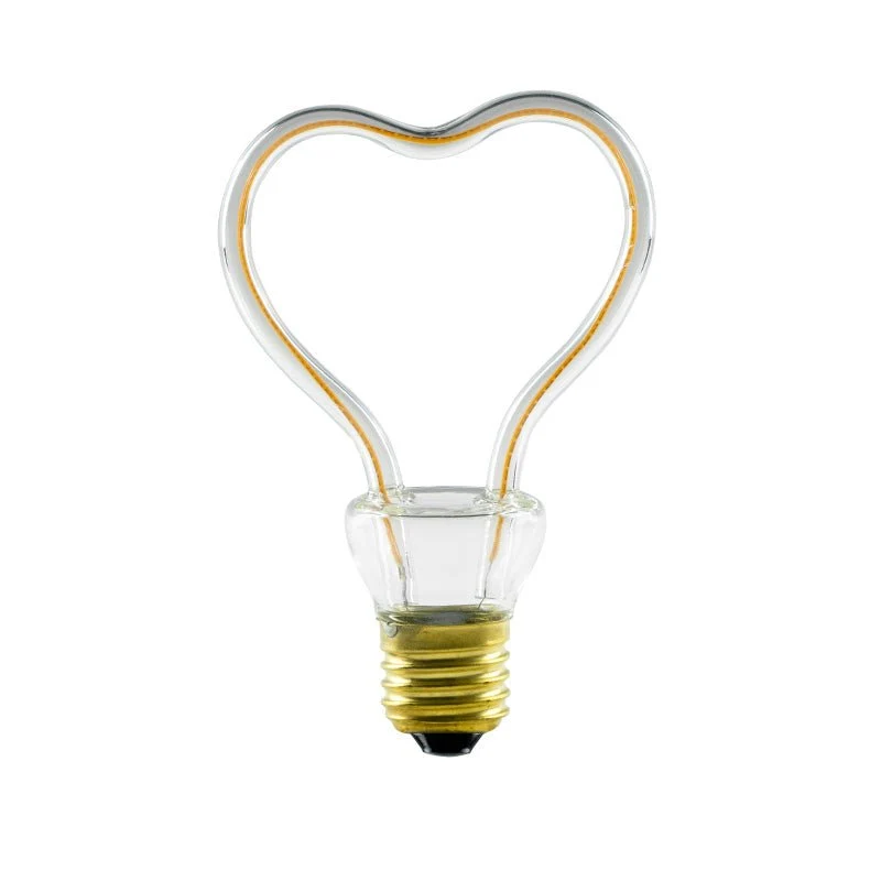 LED-lichtbron Clear Heart 8W 330Lm E26 2200K dimbaar - Heart
