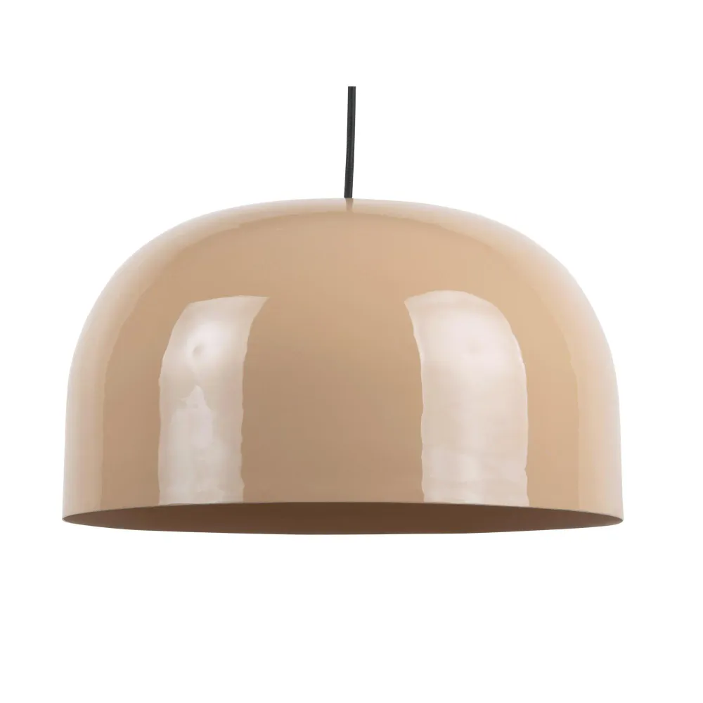 Leitmotiv hanglamp Dome - bruin - Ø40cm
