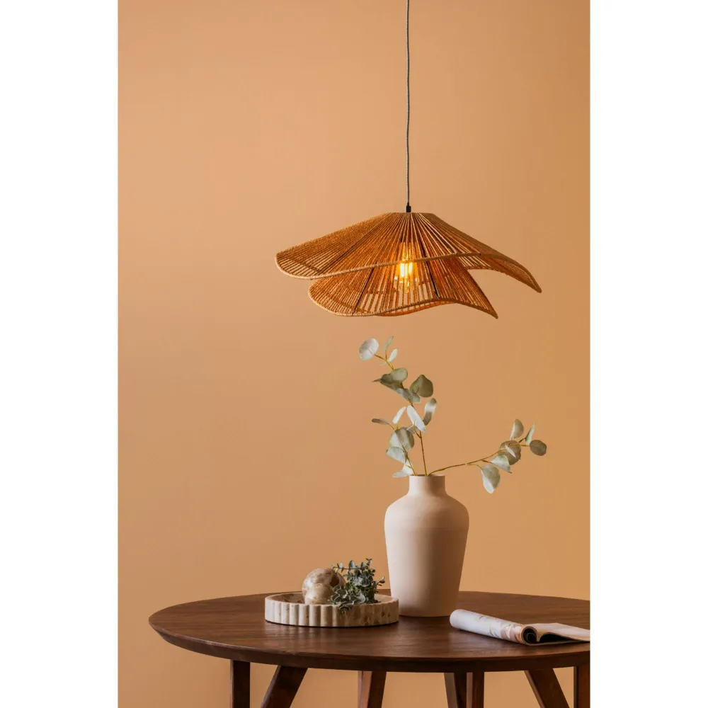 Leitmotiv hanglamp Sombra Double - naturel - 60x60x22.5cm