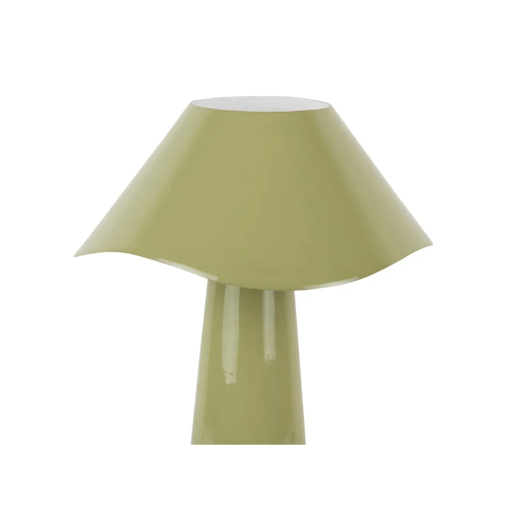 Leitmotiv tafellamp Ameno - groen - 28x28x33cm - Paddenstoellamp