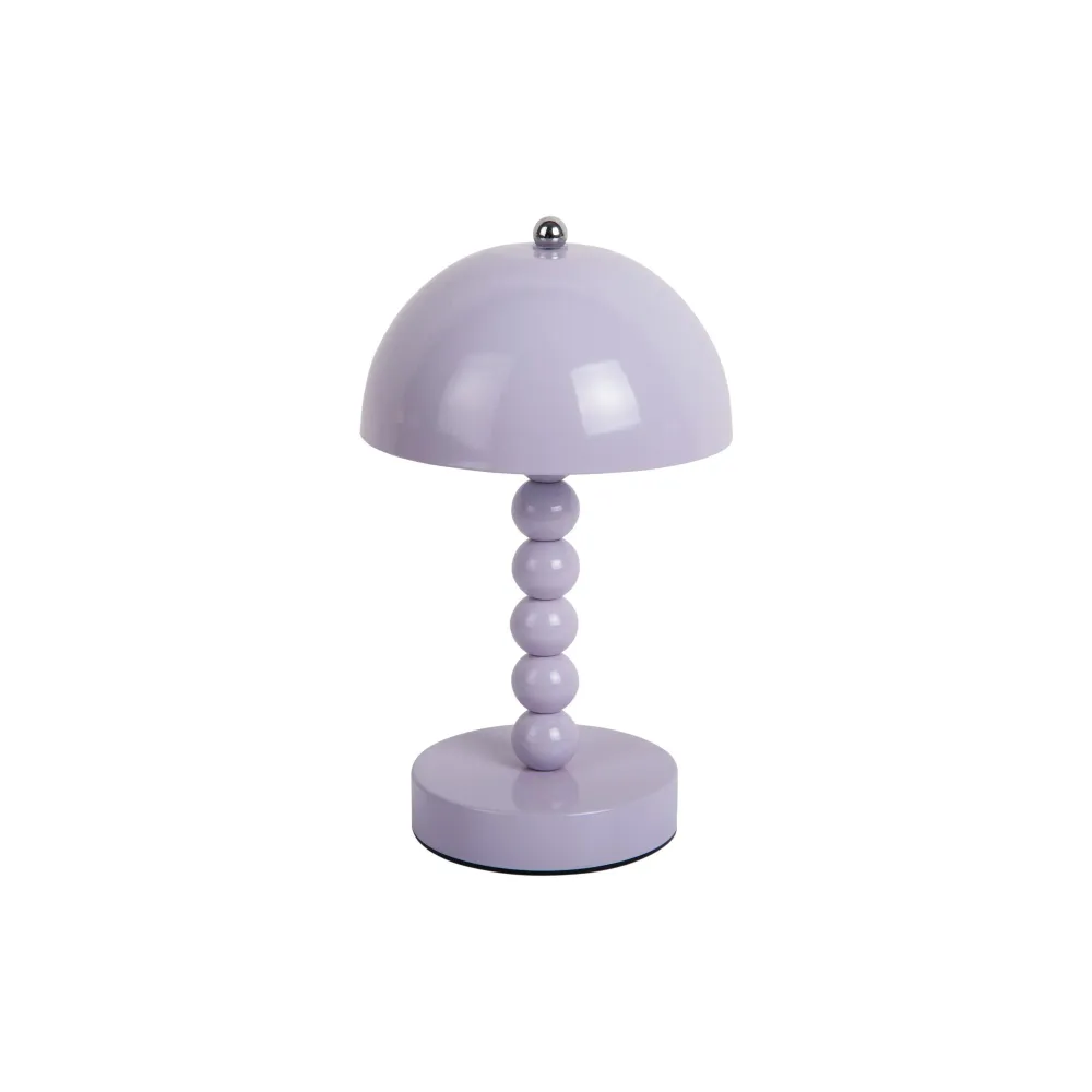 Leitmotiv tafellamp Bubbles LED - paars - 16x16x27.5cm - Paddenstoellamp