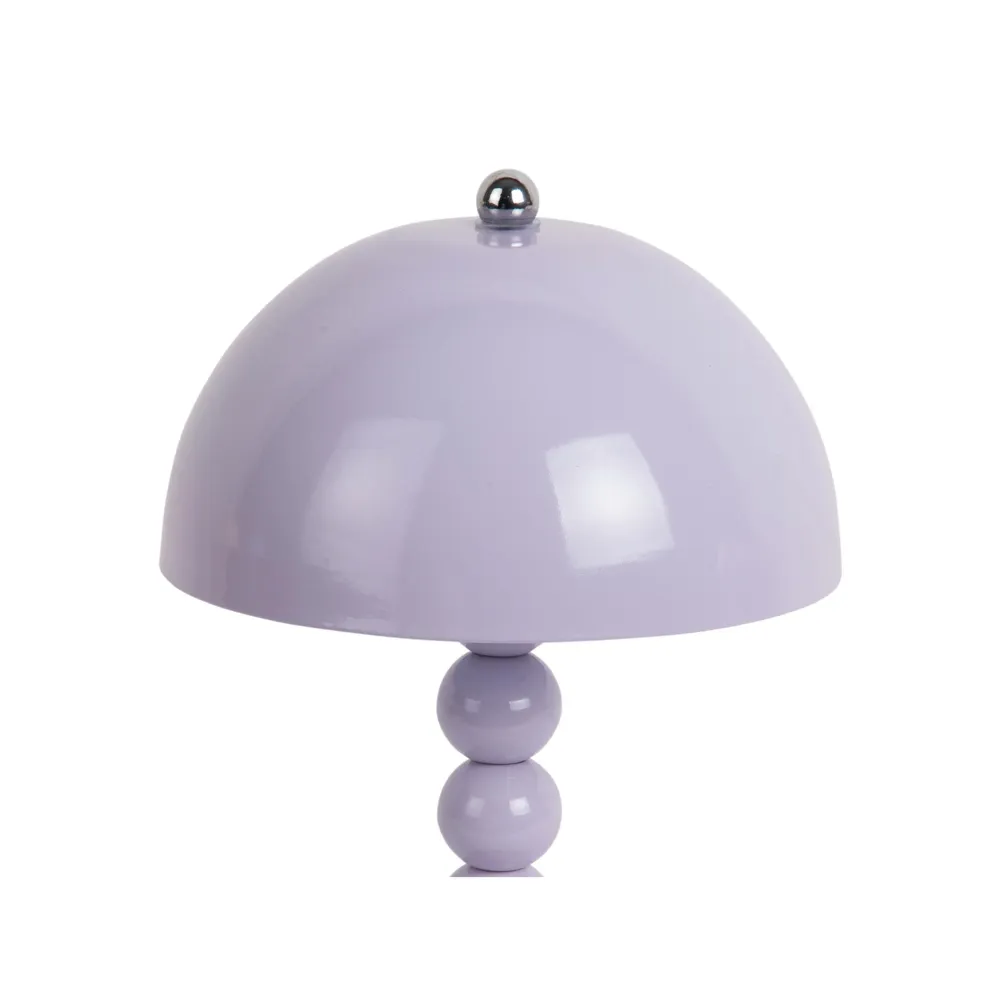 Leitmotiv tafellamp Bubbles LED - paars - 16x16x27.5cm - Paddenstoellamp