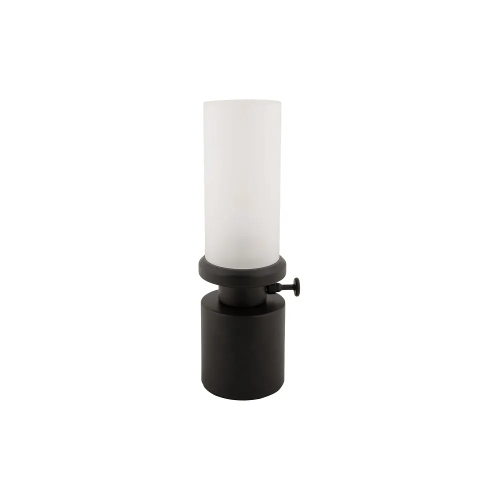 Leitmotiv tafellamp Camp LED - zwart - Ø7.8cm