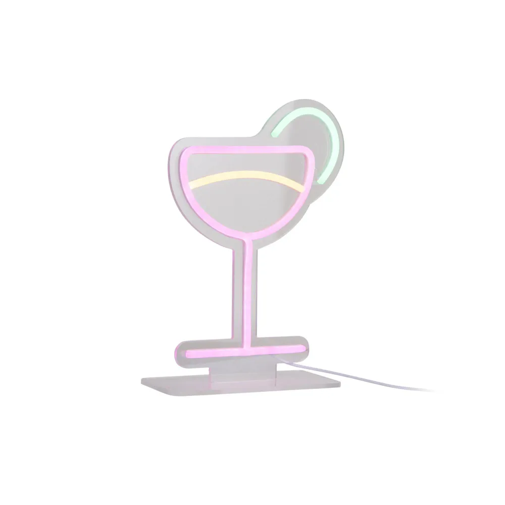 Leitmotiv tafellamp Cocktail - multicolor - 21.1x21.1x30cm