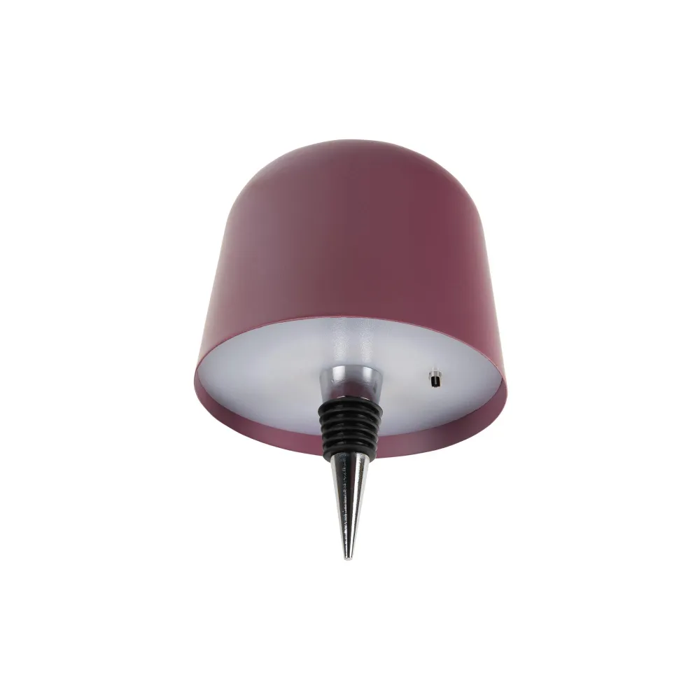 Leitmotiv tafellamp Cone Hat LED - paars - Ø10cm