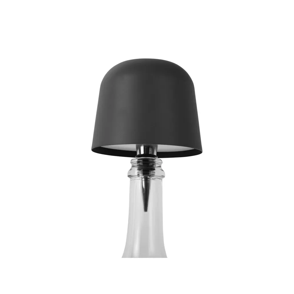 Leitmotiv tafellamp Cone Hat LED - zwart - Ø10cm