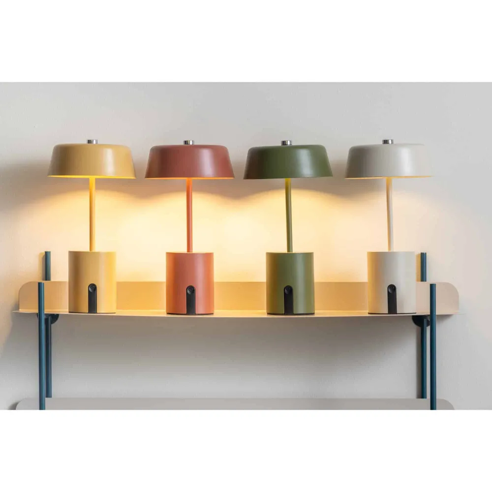 Leitmotiv tafellamp Elemental - groen - Ø12cm
