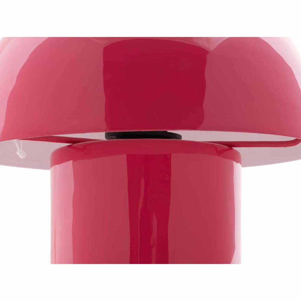 Leitmotiv tafellamp Fat Mushroom Mini - roze - 20x20x20cm - Paddenstoellamp