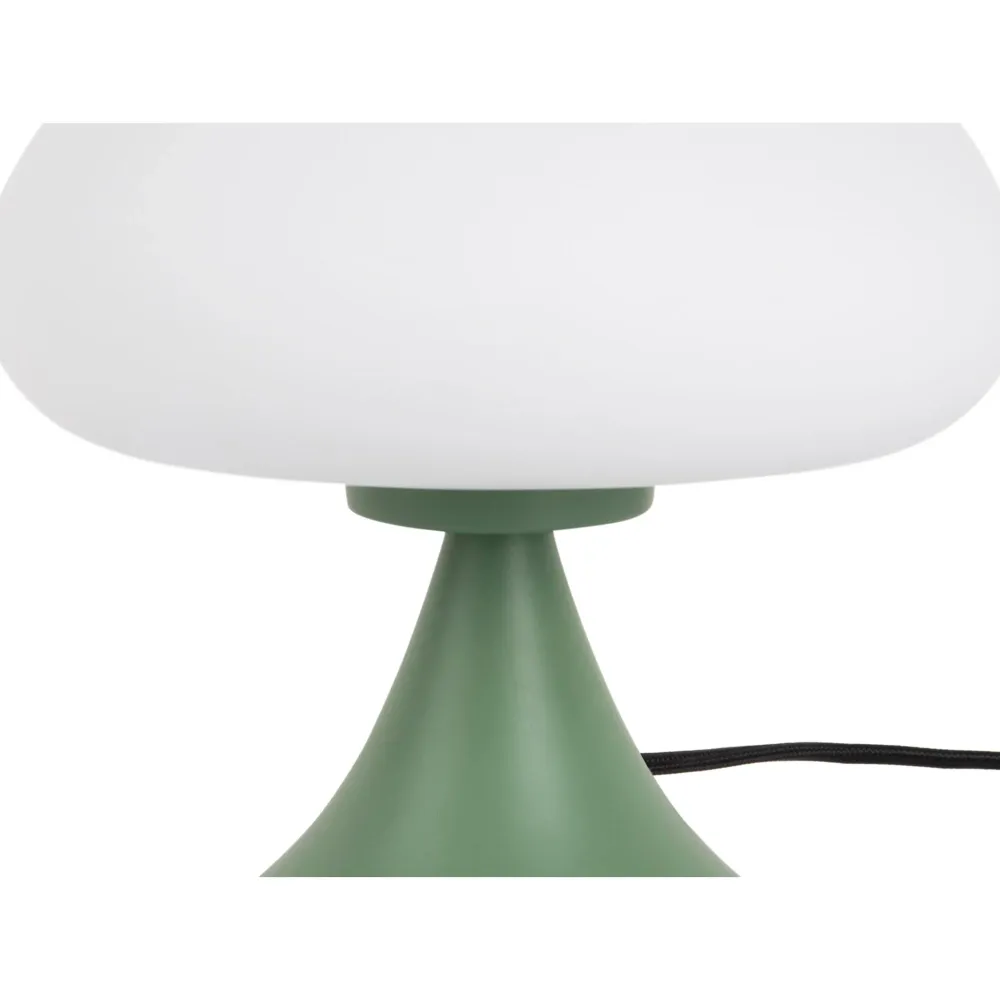 Leitmotiv tafellamp Hongo - groen - 20x20x21cm - Paddenstoellamp