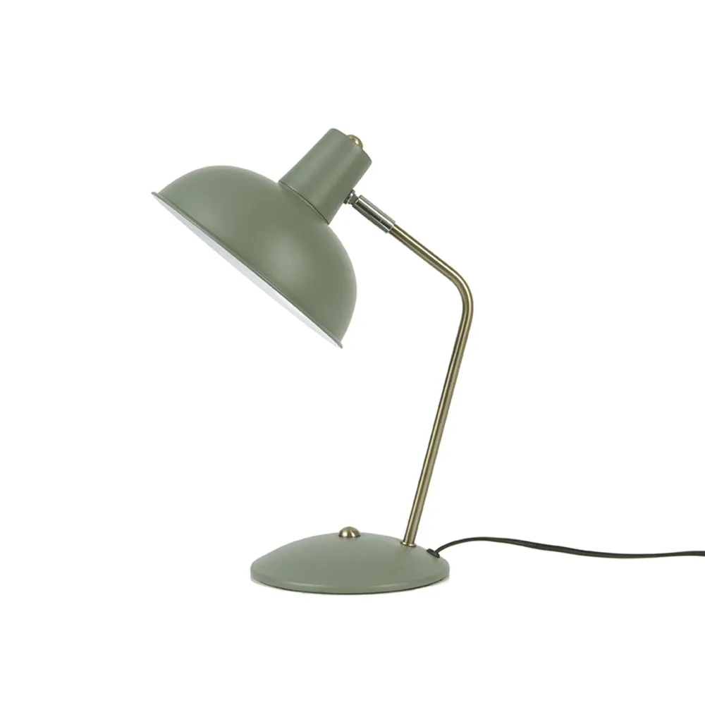 Leitmotiv tafellamp Hood - groen - 19.5x19.5x37.5cm