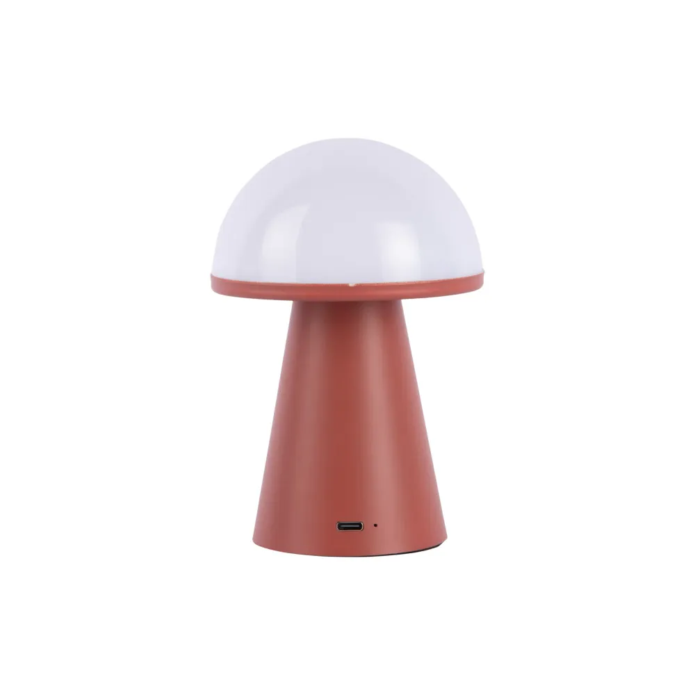 Leitmotiv tafellamp Incesante - Paddenstoellamp - rood - 9x9x14cm