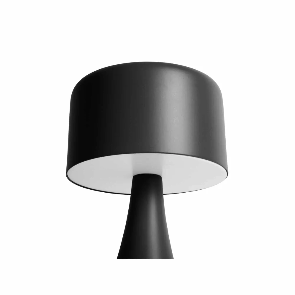 Leitmotiv tafellamp Nora LED - zwart - Ø12.5cm