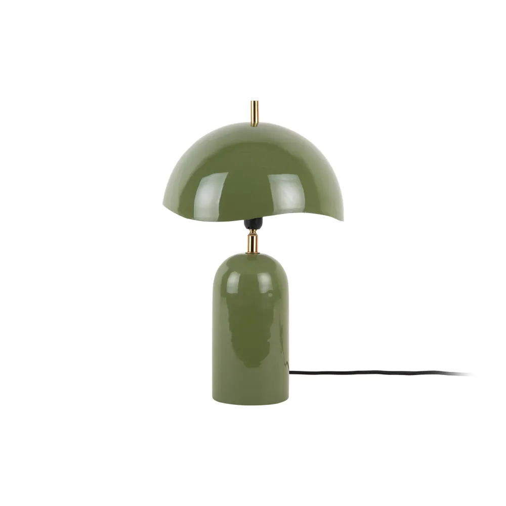 Leitmotiv tafellamp Querido - groen - 25x25x41cm - Paddenstoellamp