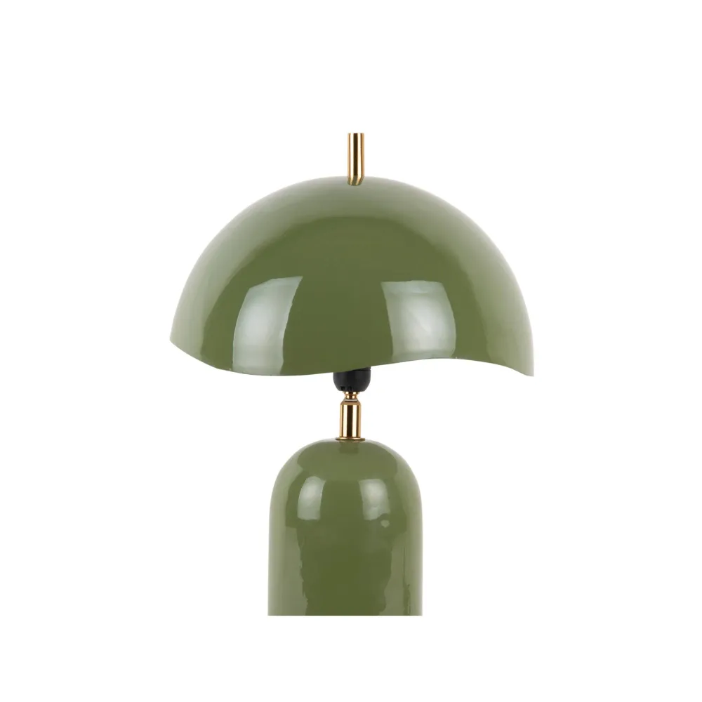 Leitmotiv tafellamp Querido - groen - 25x25x41cm - Paddenstoellamp