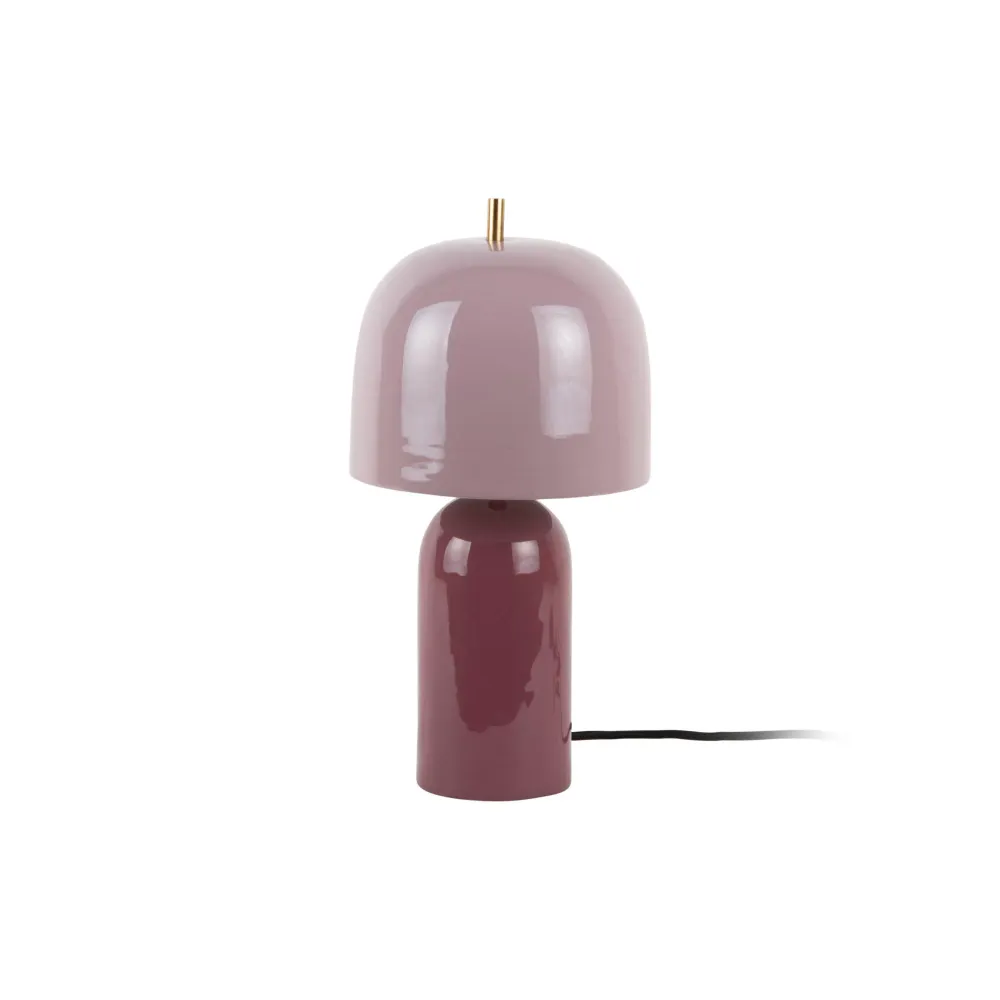 Leitmotiv tafellamp Rico - paars - Ø20cm