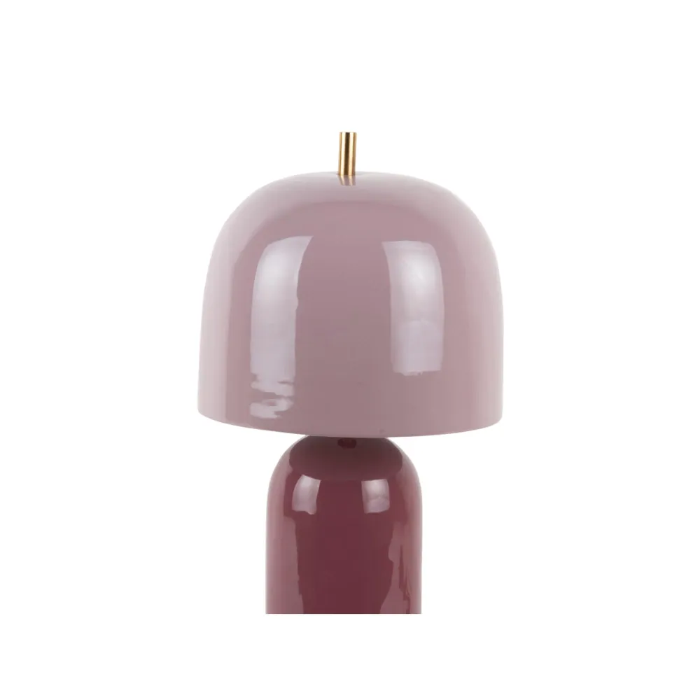 Leitmotiv tafellamp Rico - paars - Ø20cm