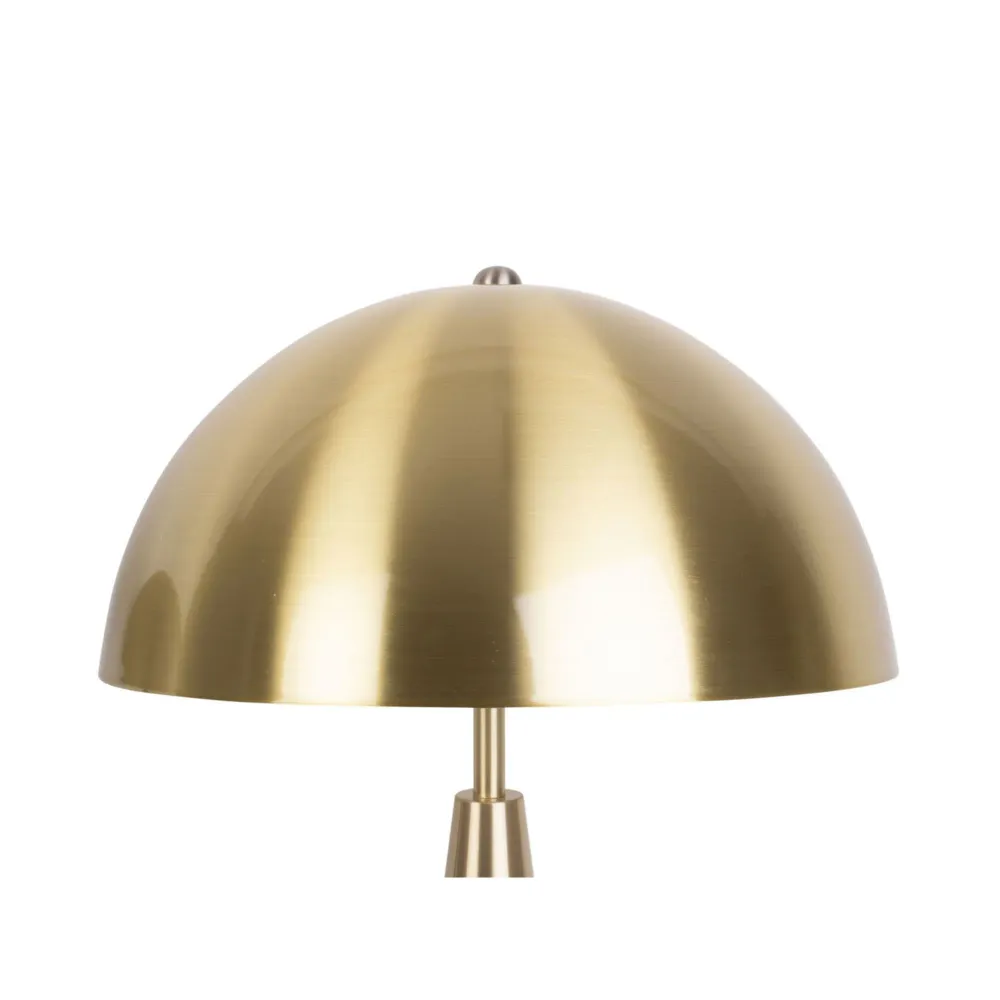 Leitmotiv tafellamp Sublime - goud - 30x30x51cm - Paddenstoellamp