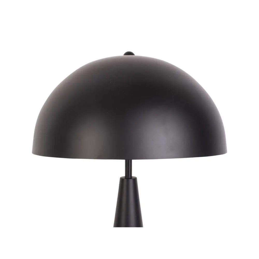 Leitmotiv tafellamp Sublime - zwart - 30x30x51cm - Paddenstoellamp