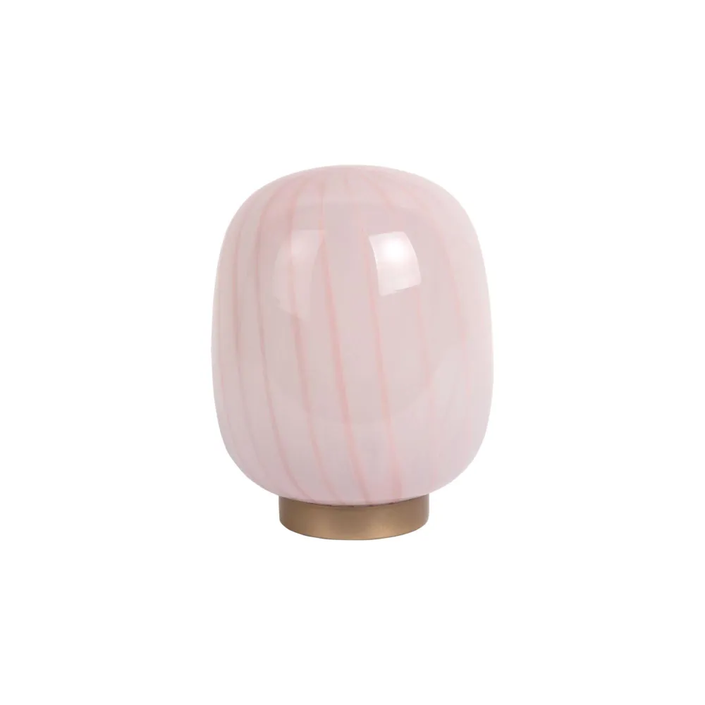 Leitmotiv tafellamp Summer Globe - roze - 15.6x15.6x20cm