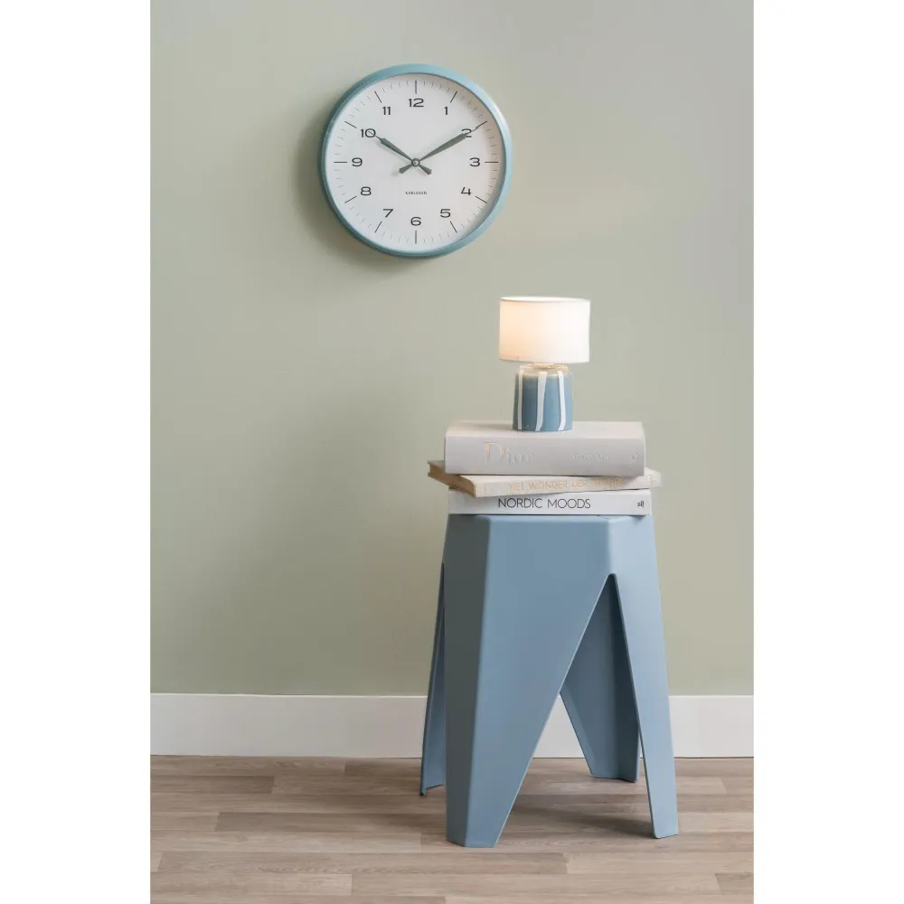 Leitmotiv tafellamp Verano - blauw - Ø13.5cm
