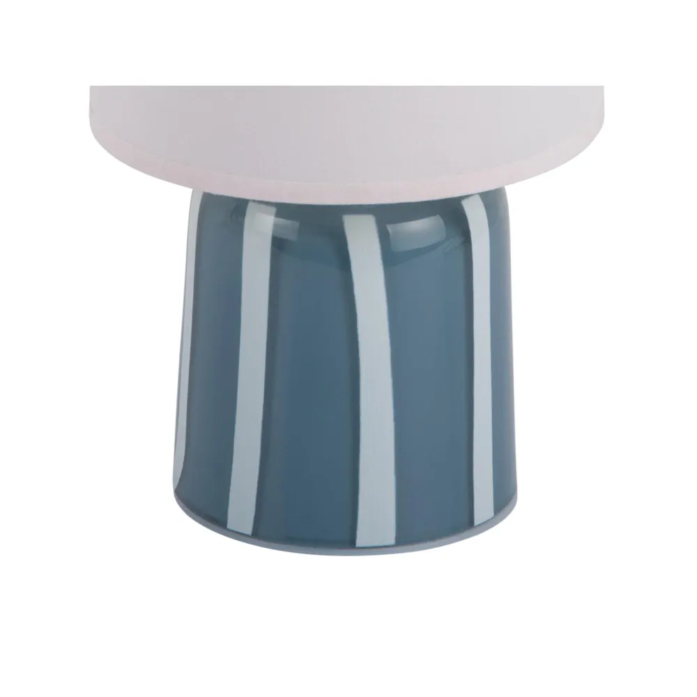 Leitmotiv tafellamp Verano - blauw - Ø13.5cm