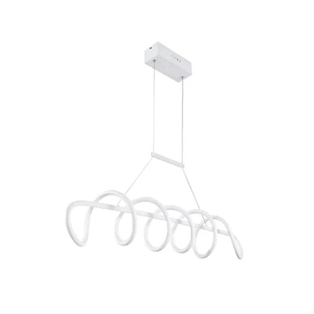CANDIL DE LED 50W COLGANTE MODERNISTA DIMEABLE BLANCO LEON LEON ILUMINACION
