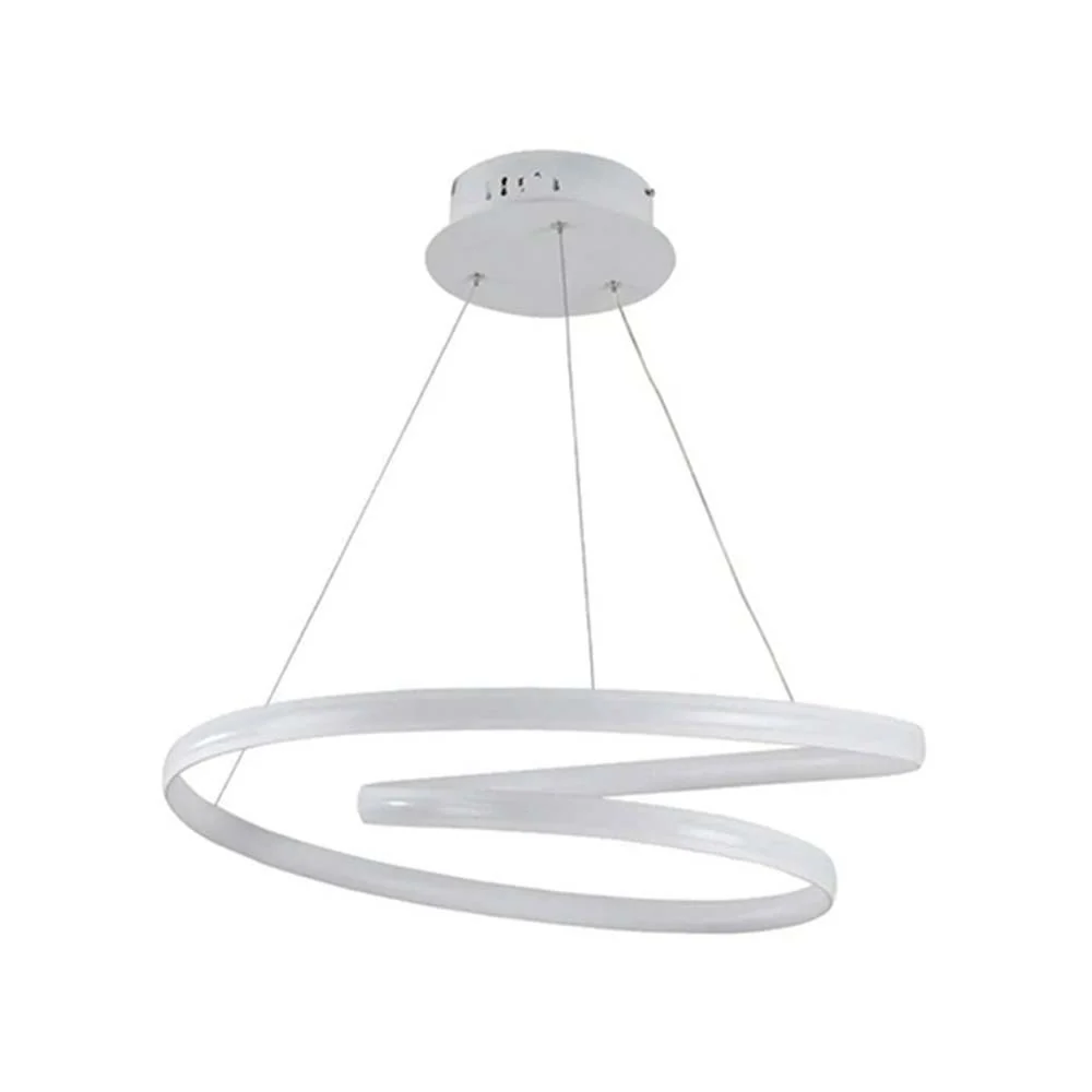 CANDIL DE LED 65W MODERNISTA COLGANTE DIABLE BLANCO LEON LEON ILUMINACION