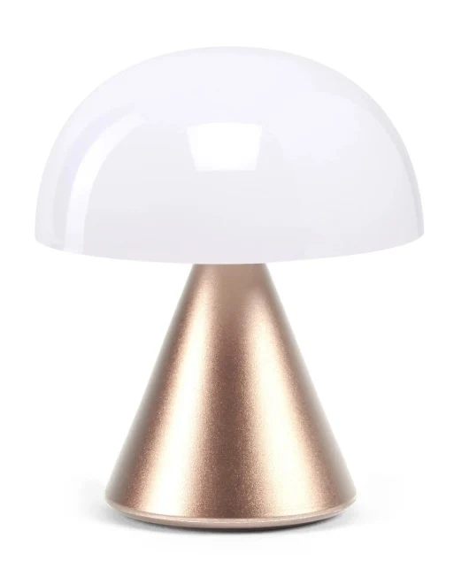 Lexon Mina Large lamp accu soft gold - 9 kleuren licht Lexon Design